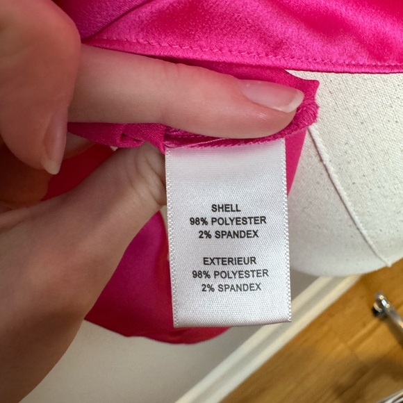 MILLY Nancy Cowl Neck Satin Top - Picture 8 of 9